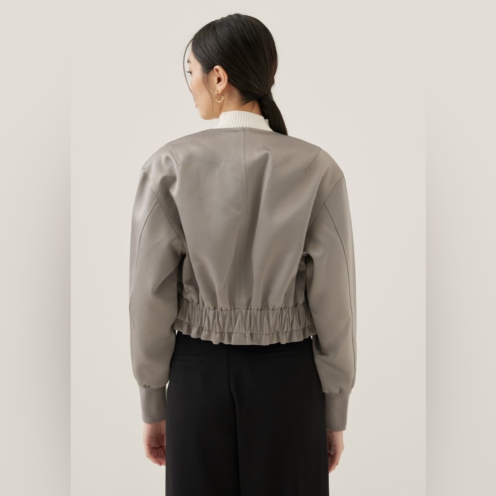 Love Bonito Rhoda Elastic Satin Jacket - Picture 7 of 9